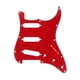 thumbnail image 1 of Golpeador de guitarra de 11 agujeros con placa de protección de metal impresa en 3D para EE. UU. y México. Perla roja, 1 of 3