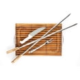 thumbnail image 1 of Juego para asado SIMONAGGIO 6 piezas acero inoxidable Madera tratada, 1 of 2