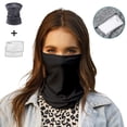 thumbnail image 3 of Visland Women/Men Neck Gaiter Mask, Soft Breathable Cotton UV Protection Dust-proof Bandana Face Cover Face Neck Scarf for Cycling Fishing Skiing, 3 of 8