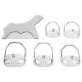 thumbnail image 2 of Beard Shaper Template For Precise Trimming, 5 Sizes And Comb, Beard Shaping Styling Tool, Easy To Use For All Facial Types, 2 of 8