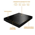 thumbnail image 5 of Megachef MC-1400 Portable 1400W Single Induction Cooktop with Digital Control Panel - Black, 5 of 5
