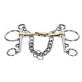 thumbnail image 5 of Accesorio de broca de caballo Pelham de acero inoxidable, accesorio de conector de latón de silicona articulado, 5 of 5