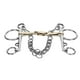 thumbnail image 5 of Accesorio de broca de caballo Pelham de acero inoxidable, accesorio de conector de latón de silicona articulado, 5 of 5