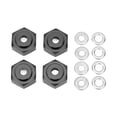 thumbnail image 2 of Accesorios RC, 4 piezas RC Hex Coupler Wheel Hex Hub Drive Adapter RC Wheel Hex Adapter Performance Driven, 2 of 8