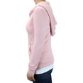 thumbnail image 4 of Ms Lovely Ultra Soft Women's Sleep and Lounge Zip-Up Sweatshirt with Hoodie - Pink Large, 4 of 4
