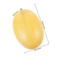 thumbnail image 2 of Moluckfu Artificial De Melón Cantalupo Para Con Detalles Realistas Y Plástico Resistente, 2 of 7