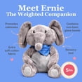 thumbnail image 5 of Lilly’s Love 5lb Weighted Stuffed Animal for Anxiety Relief, Ernie The Elephant, Sensory Plush for Kids & Adults, 5 of 8