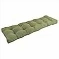 thumbnail image 3 of Blazing Needles Twill Tufted Bench Cushion, 60" x 19", Sage, 3 of 4