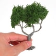 thumbnail image 4 of Miangastore Plastic Trees Toys Green 1Pack 3.93X2.75X2.36In Model Train Scenery, 4 of 8