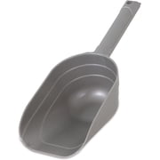 Petmate BPA Free Plastic Pet Food Scoop with Microban and Measuring Lines, 2 Cup, Silver