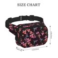 thumbnail image 4 of Easygdp Humming Bird And Tropical Fanny Packs para Mujeres y Hombres, Bolsa de Cinturón, Bolsos de Cruz para Trabajo/Correr/Senderismo, 4 of 9