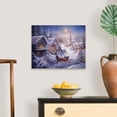 thumbnail image 4 of Great Big Canvas "In A One Horse Open Sleigh"  by Nicky Boehme Navy Blue    Wrapped Canvas Print Wall Artwork, 4 of 7