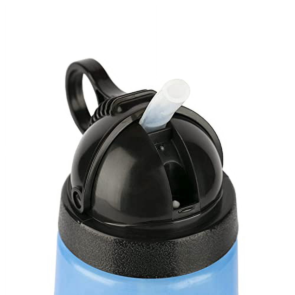 Sport Berkey Water Filter Bottle Ideal for Off-Grid, Emergencies, Hiking, Camping, Traveling and Everyday Use at Home, Work or School