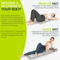 thumbnail image 2 of ProsourceFit Acupressure Mat and Pillow Set for Back/Neck Pain Relief and Muscle Relaxation, 2 of 6