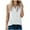 White womens tops summer, variant on USSUMA T-Shirts for Women Trendy Womens V Neck Drape Wrap Tank Tops Summer Sleeveless Blouses for Women Dressy Casual Shirts Camis