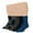 Denim Blue, Olive Green, Dark Grey, Black (A61), variant on 7BIGSTARS KINGDOM Men's Diabetic Cotton Fashion Quarter Socks - 5 Pack Large - Square Stripe Pattern Seamless - Sock Size 10-13 Shoe Size 9-12 L Denim Blue, Olive Green, Dark Grey, Black