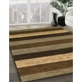 thumbnail image 2 of Ahgly Company Indoor Rectangle Abstract Bakers Brown Abstract Area Rugs, 8' x 10', 2 of 6
