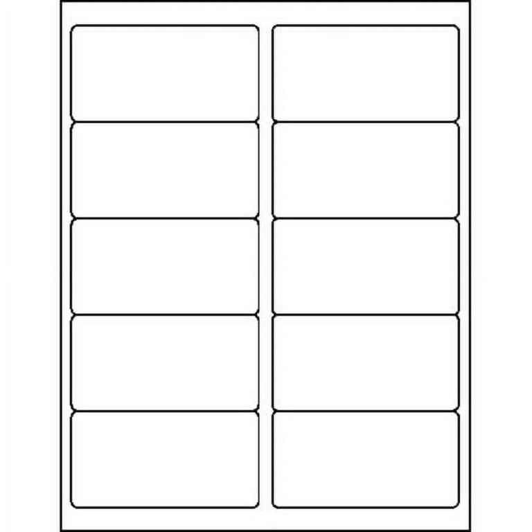 Business Source Bright White Premium-quality Address Labels - 1 Business Source Bright White Premium-quality Address Labels - 1