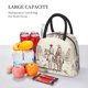 thumbnail image 5 of Fotbe Two Cowboys Riding Horses In The Desert Bolsa de Almuerzo con Estampado, Lonchera Aislada, Contenedor de Comida Reutilizable Tipo Cooler a Prueba de Fugas, 5 of 6