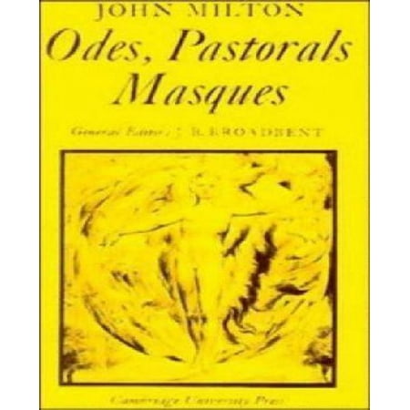 Odes, Pastorals, Masques