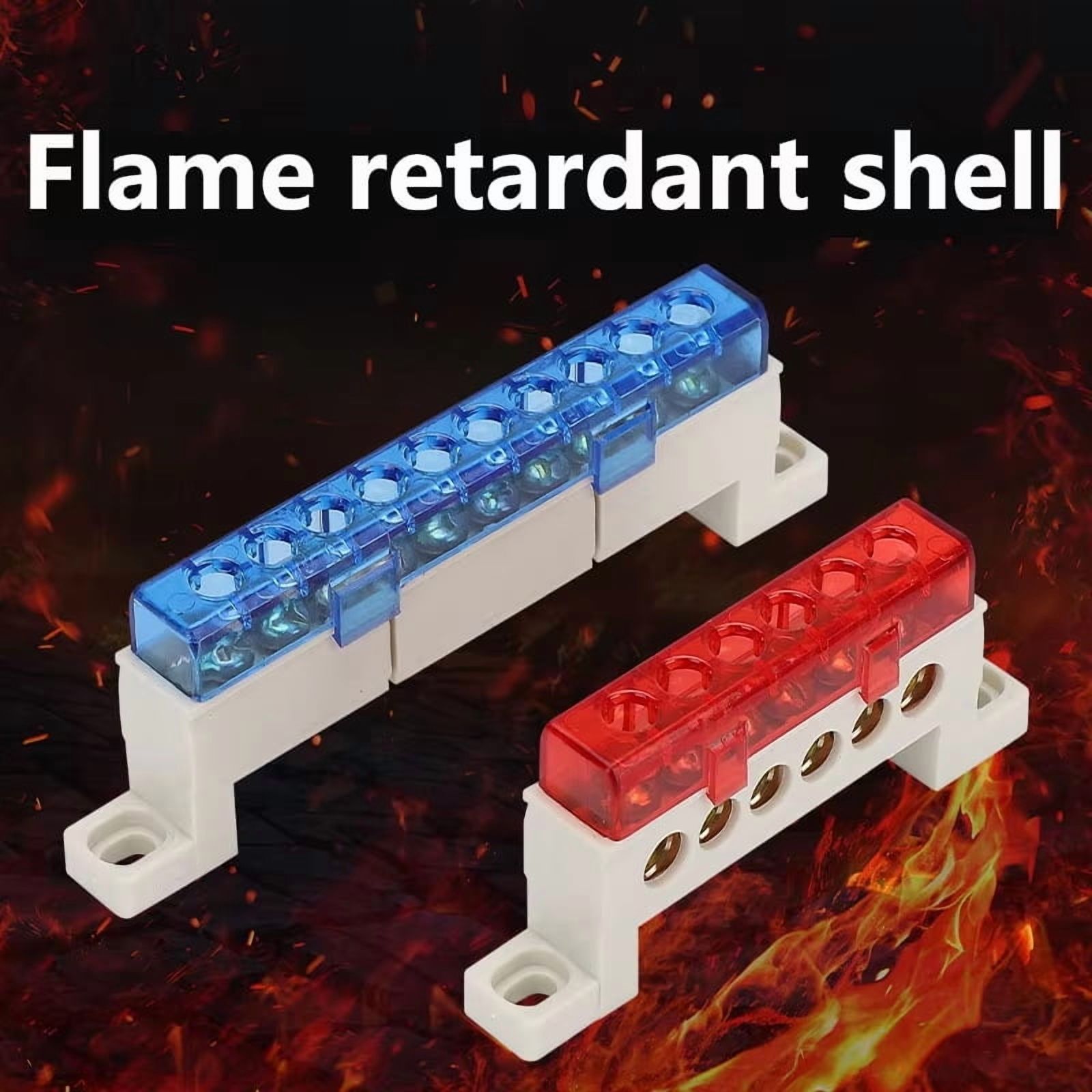5Pcs Brass Terminals, Distribution Box Terminals, Dustproof Cable Connectors
