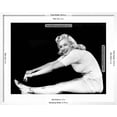 thumbnail image 2 of Art.com Model and Columbia Starlet Marilyn Monroe, Working Out, ca. 1948 Photo, White Frame Wall Art, 29" x 23", 2 of 5
