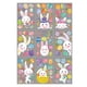 thumbnail image 1 of Inteprter 9 hojas de pegatinas de ventana de Pascua, suministros para fiestas, calcomanías de conejo de huevo, adhesivo de vidrio Decoración del hogar Tipo 1, 1 of 6
