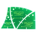 thumbnail image 2 of Quilter's Paradise Slit N Sew Winding Ways Set Templates - Acrylic, 2 of 2