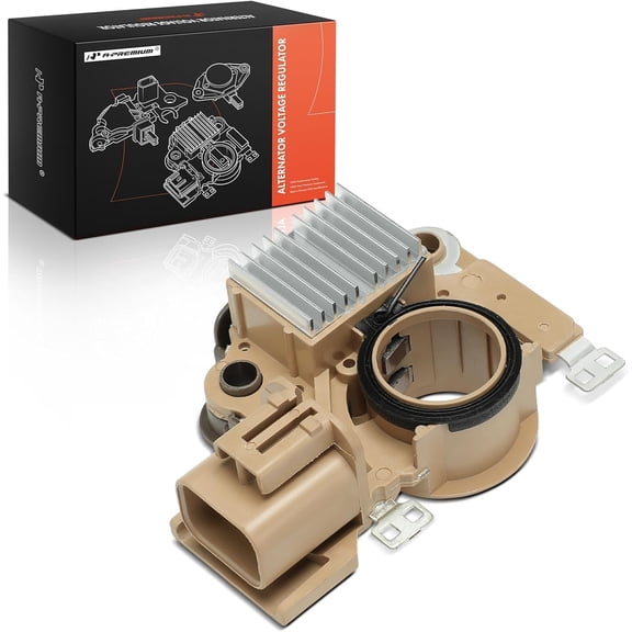 A-Premium Alternator Voltage Regulator Compatible with Mazda 323 1990-1994 1.6L, 626 1993-2000 2002, Miata 1990-1997, MX-3 1992-1996, MX-6 1993-1997, Protege 1990-1996, RX-7 1993-1995, 14V A-Circuit
