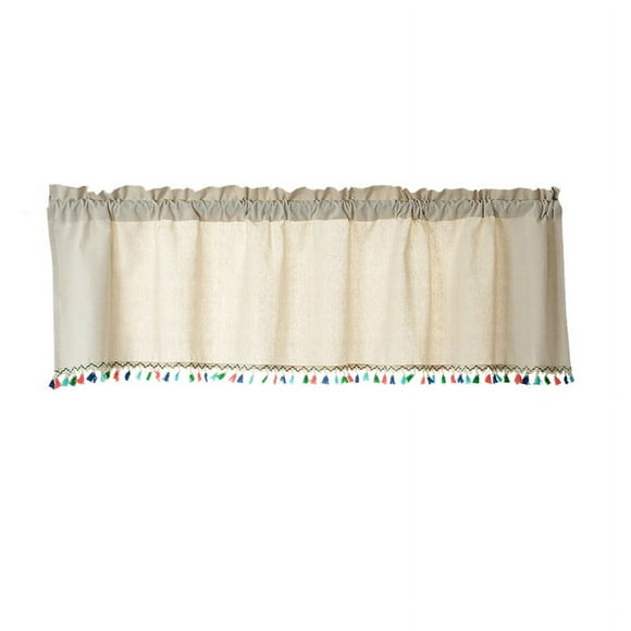 Birdeem Tassel Small Short Curtain Cabinet Curtain Partition Curtain Semi Shading Curtain