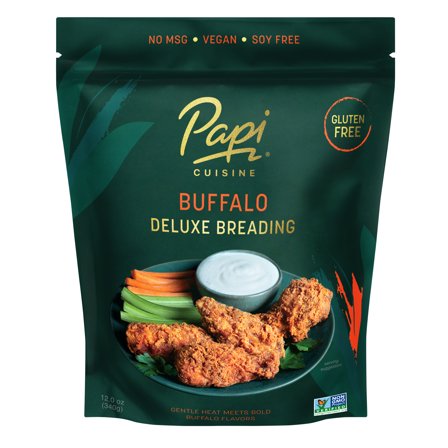Papi Cuisine Bufflao Deluxe Breading, 12 oz Pouch