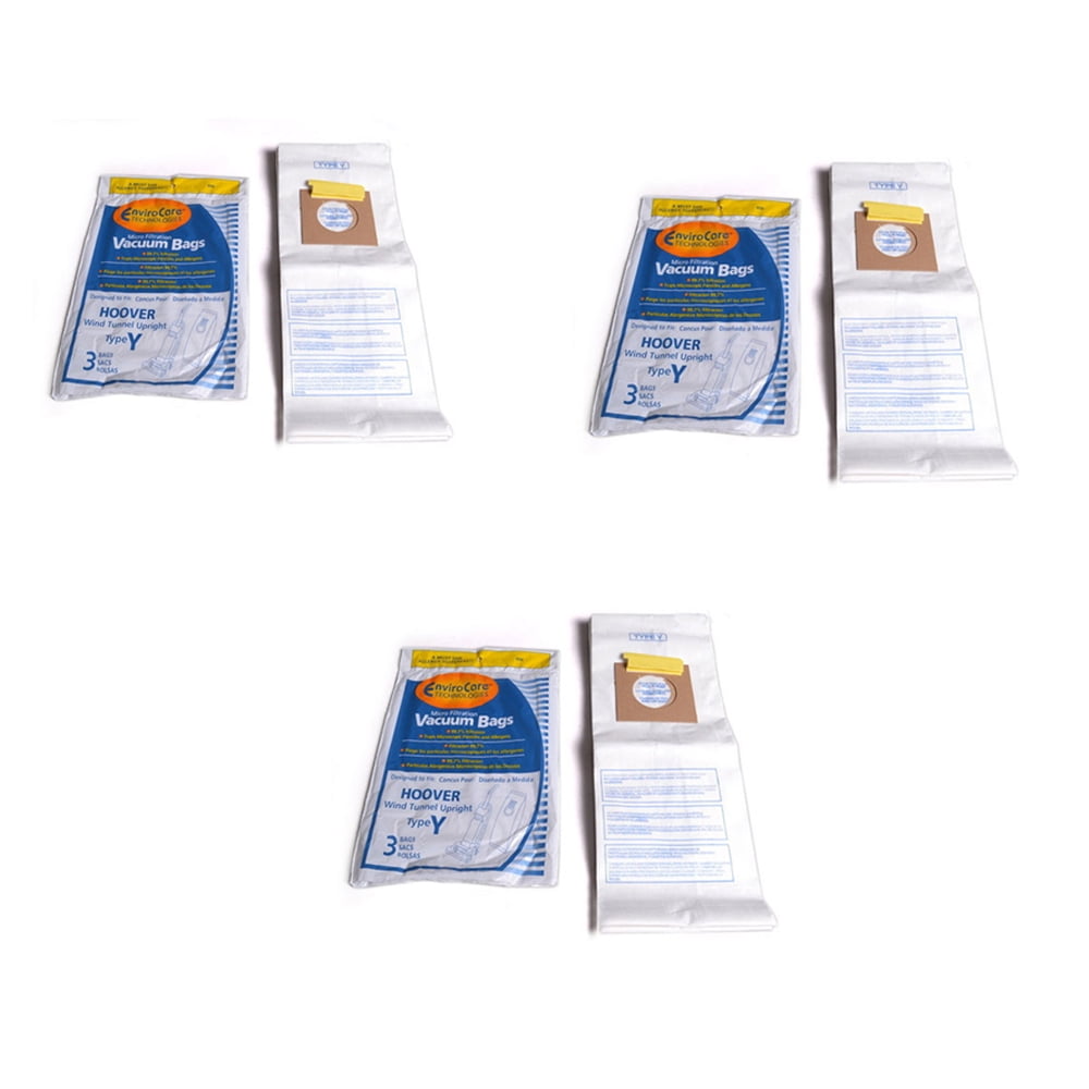 HOOVER WIND TUNNEL TYPE Y WINDTUNNEL VACUUM BAGS (9PK)