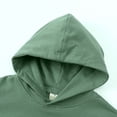thumbnail image 4 of Esaierr Baby Toddler Kids Hooded Sweatsuit Two-Piece for 12M-13Y Girls Boys Hoodie Sweatshirt Two-Piece,Solid Color Spring Fall Outerwear Coats Two-Piece, 4 of 5