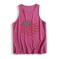 thumbnail image 4 of Goodtrade8 Womens Summer Tank Tops Sleeveless Shirts Pullover Graphic Red White and Blue Patriotic Casual July 4th Outdoor Tanks for Women Crew Neck, 4 of 4