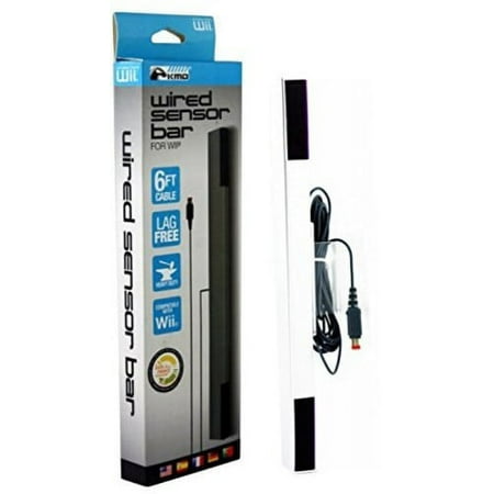 KMD Stylized Sensor Bar Wired Adapter for Nintendo Wii/Wii U