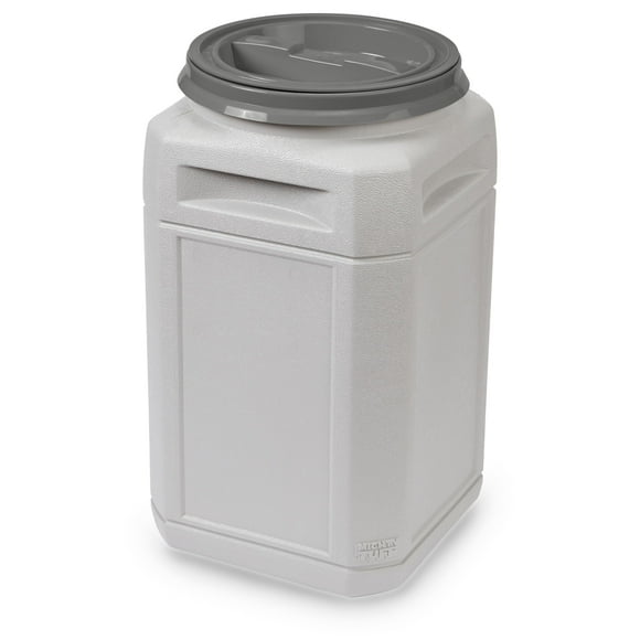 Mighty Tuff Conteneur Hermétique pour Nourriture pour Chien 13 Gal, Capacité jusqu'à 54 lb Conteneur pour Nourriture de Chat et Chien avec Couvercle à Torsion et Poignées Sans BPA, Fabriqué aux États-Unis