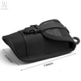 thumbnail image 3 of Gustave Sunglasses Case Glasses Shockproof Protective Box Eyeglasses Hard Carrying Case Flashlight Pouch with Belt Clip, Black, 3 of 10