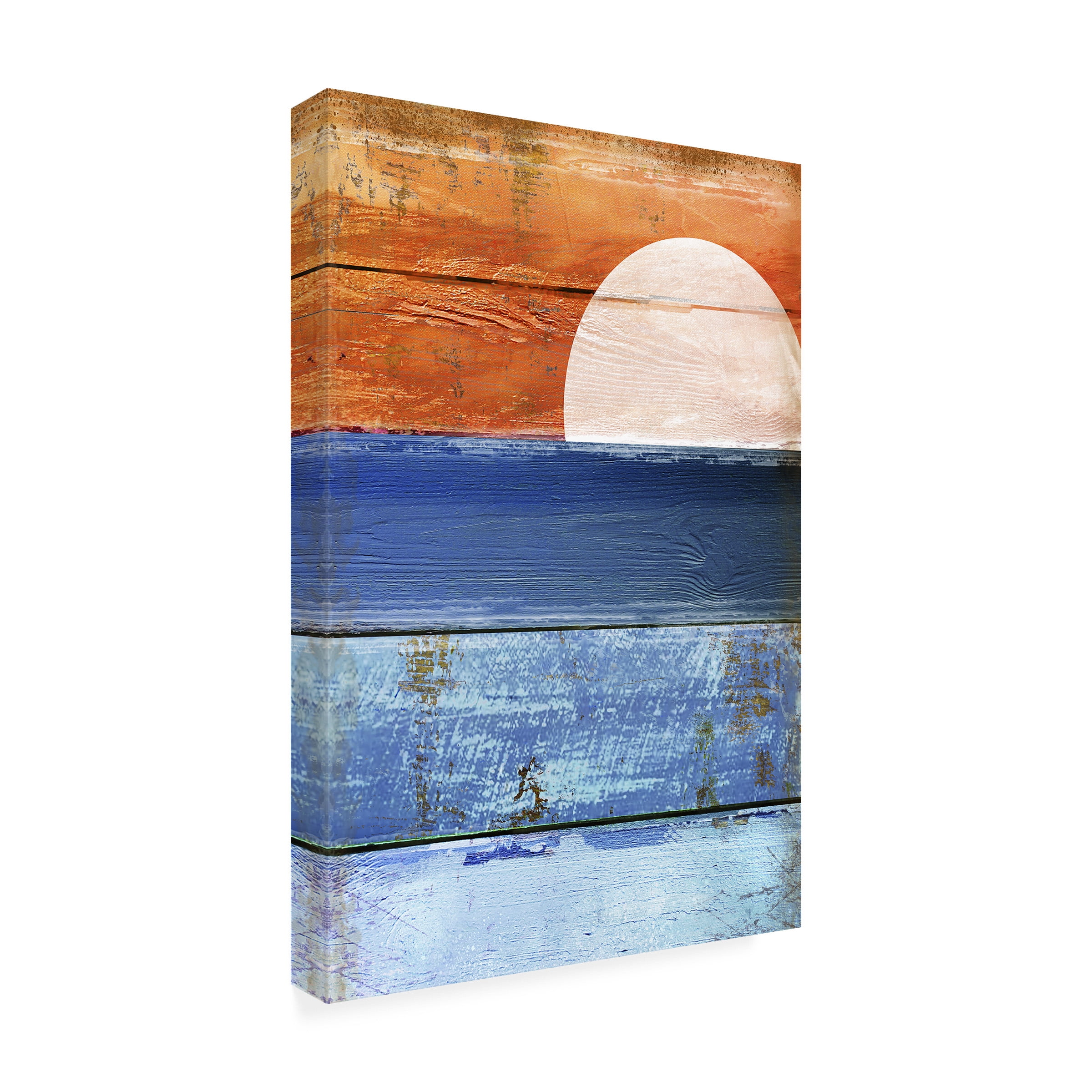 Color Bakery 'Beach Moonrise II' Outdoor All-Weather Wall Decor