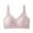 Pink, variant on hotojiny Wireless Bras for Women Seamless Push Up Breathable Bra Adjustable Strap Full Coverage Bralettes Everyday Bra