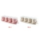 thumbnail image 4 of Cateissary Juego de 4 cajas de condimentos para especias, sal, azúcar, tarros, pimienta, condimento, contenedor de almacenamiento con cuchara Cocina y Comedor rosa, 4 of 6