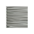 thumbnail image 1 of FASÄDE Easy Installation Dunes Argent Silver Wall Panel Sample (12" X 12" Sample), 1 of 1