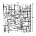 thumbnail image 4 of Cheungs Accent Piece Black Square Abstract Wall Art, 4 of 4