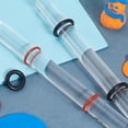thumbnail image 7 of 2Pcs Polymer Clay Acrylic Roller Clear Rolling Pin with Black and Red Rings Long Smooth Round Tube Rod Solid Stick Tools Kits Accessories for DIY, 7 of 7