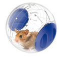 thumbnail image 1 of nipocaio Ballon d'Exercice pour Hamster, 6 Pouces, Mini Ballon de Course Silencieux pour Activité de Gym, Roue de Jogging pour Hamster Gerbille Rats (Bleu), 1 of 4