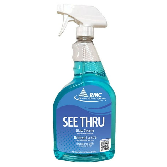 RMC See Thru Glass Cleaner 946 ML (Pack Of 6) - Fresh Scent
