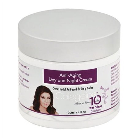 Colageina 10 Anti-Aging Day And Night Face Cream, 4 Oz, 2 Pack
