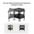 thumbnail image 4 of Table de Camping Portable Extérieure Multifonctionnelle Détachable en Alliage d'Aluminium, 4 of 8