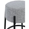 thumbnail image 4 of Meridian Furniture Avalon Grey Boucle Fabric Bar Stool, 4 of 4