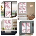 thumbnail image 7 of Cherry Flower Window Privacy Film, Spring Blossoms Pink Floral Branches Static Cling UV Sun Blocking Heat Control Window Tint Day and Night, Non-Adhesive One Way Windows Privacy Cover 23.6''x59'', 7 of 7