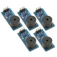 thumbnail image 2 of Ccdes 5PCS Passive Digital Buzzer Module 5V Low Level Trigger Sound Signal Alarm Output Electronics Accessory,Passive Buzzer Alarm Module,Passive Buzzer Module, 2 of 8